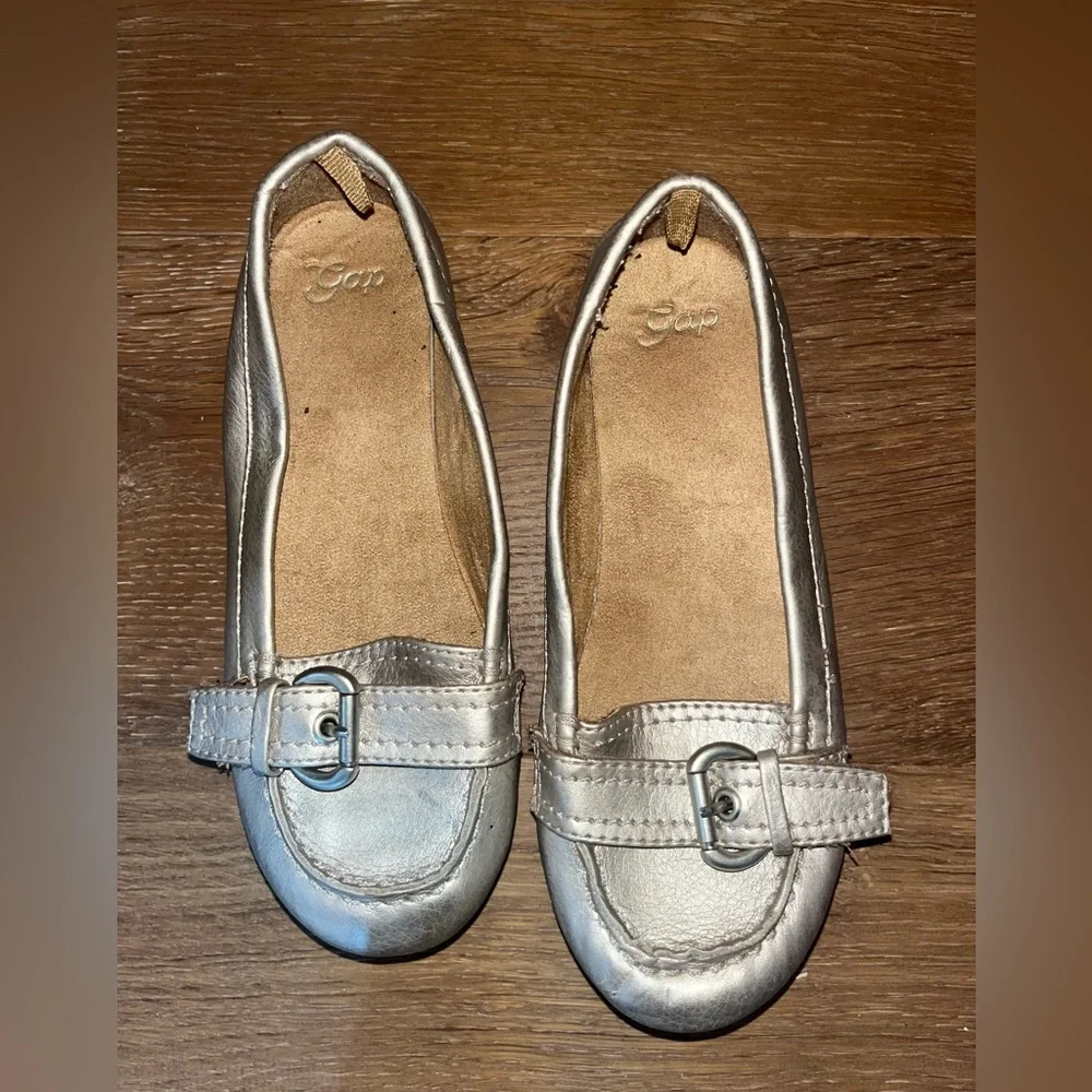 GAP bronze loafers Kids Shoes with buckle